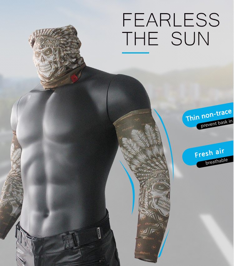 Summer Sport Riding Arm Sleeves Stretch Sun Protection Covers Motorcycle Riding Arm Covers
