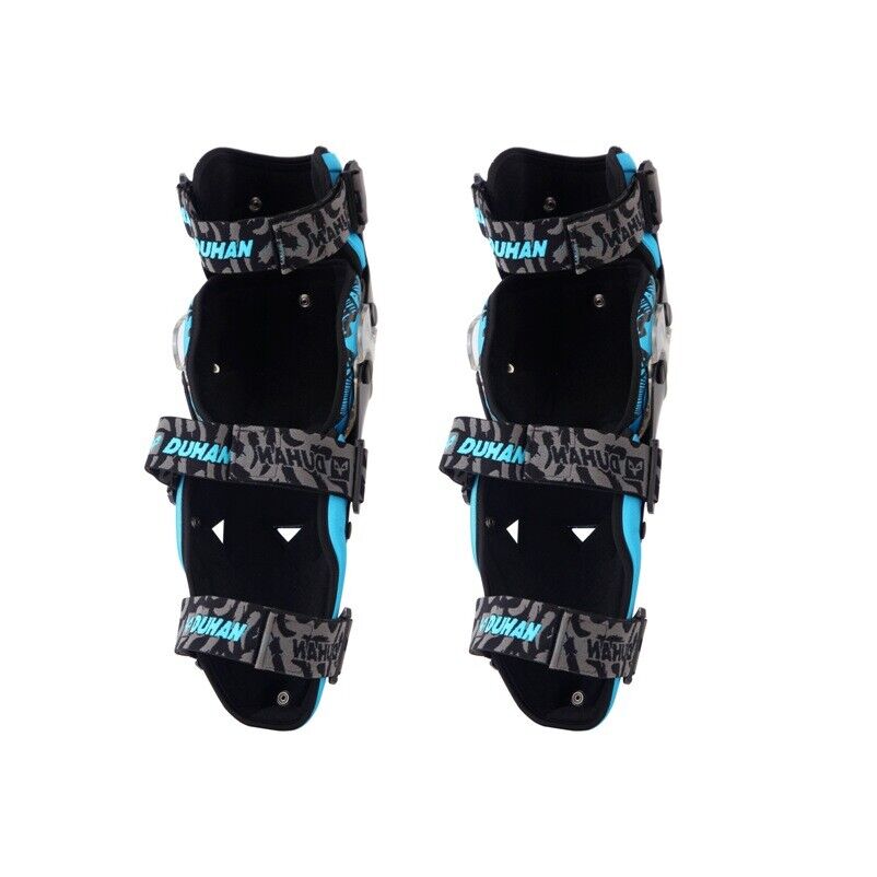 Adult Motorcycle Elbow Knee Pads Motorbike Armour Knee Protector Shin Guards - KIYOKI