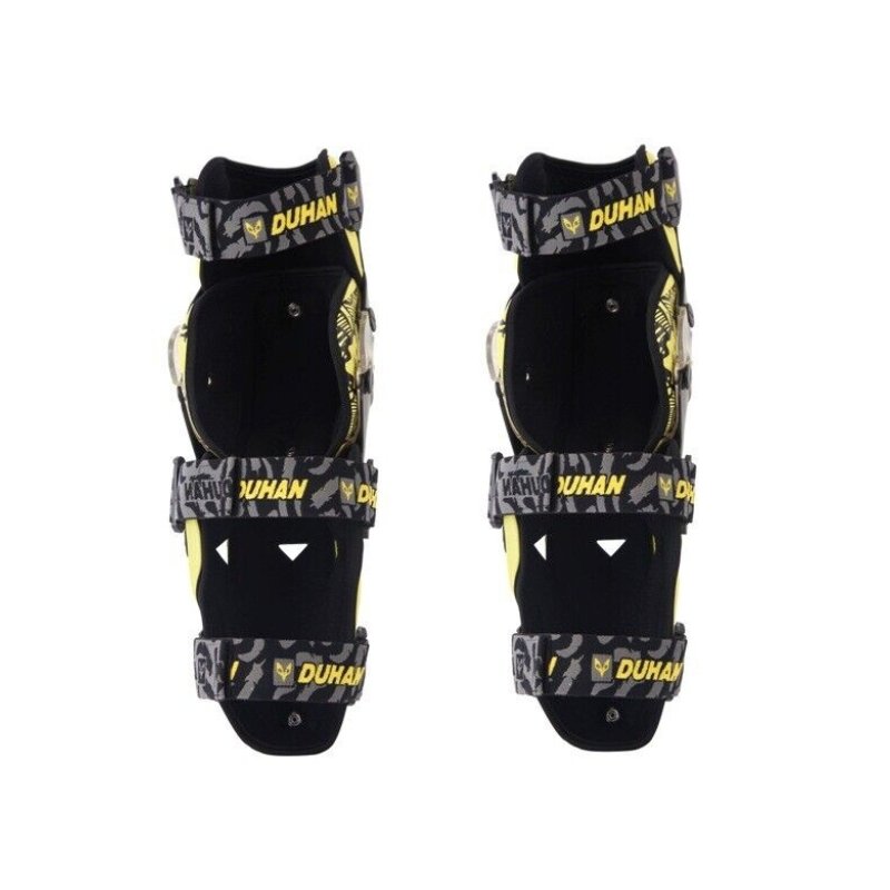 Adult Motorcycle Elbow Knee Pads Motorbike Armour Knee Protector Shin Guards - KIYOKI