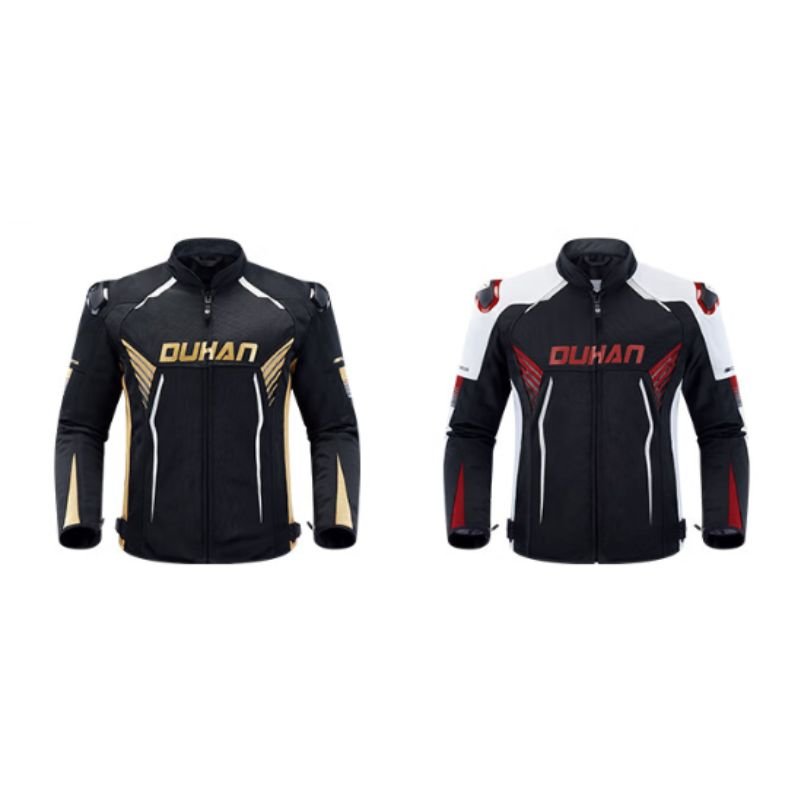 DUHAN Motorbike Jacket Net mesh biker Jackets Motorcycle & Auto Riding Wear Men Net Mesh Motorbike Jacket - KIYOKI