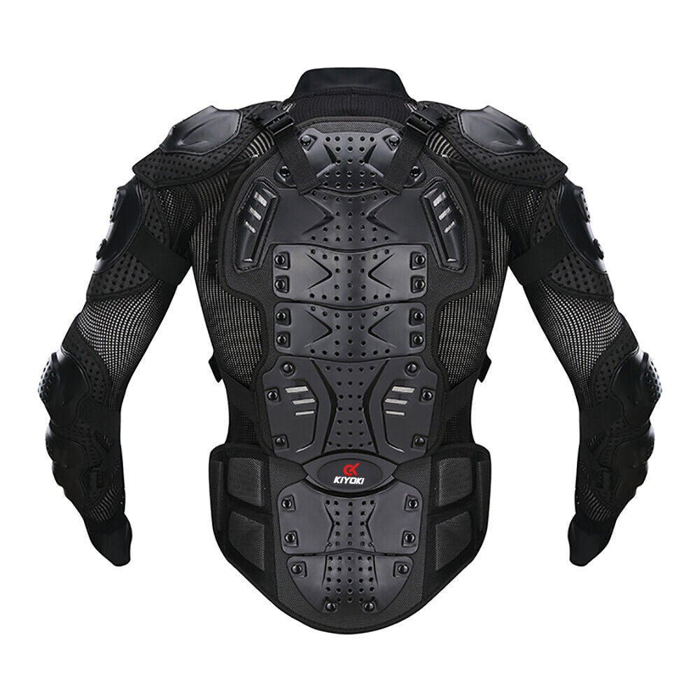KIYOKI Motorcycle Riding Body Protection Armour Elastic Breathable Jacket Protection Safe - KIYOKI