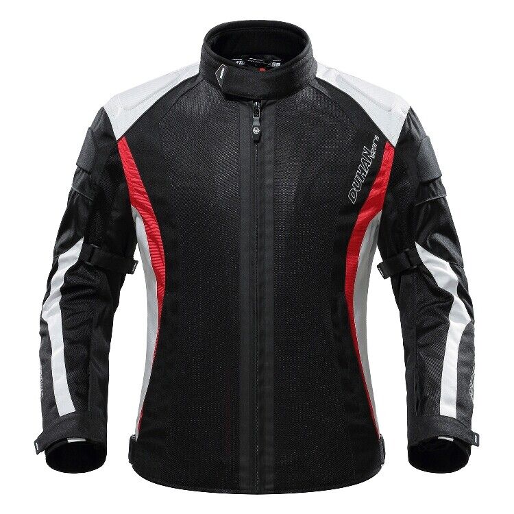 Men Breathable Net Mesh Breathable Textile Summer Motorcycle Body Protective Riding Jacket - KIYOKI