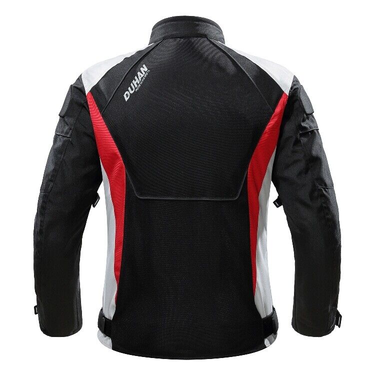 Men Breathable Net Mesh Breathable Textile Summer Motorcycle Body Protective Riding Jacket - KIYOKI