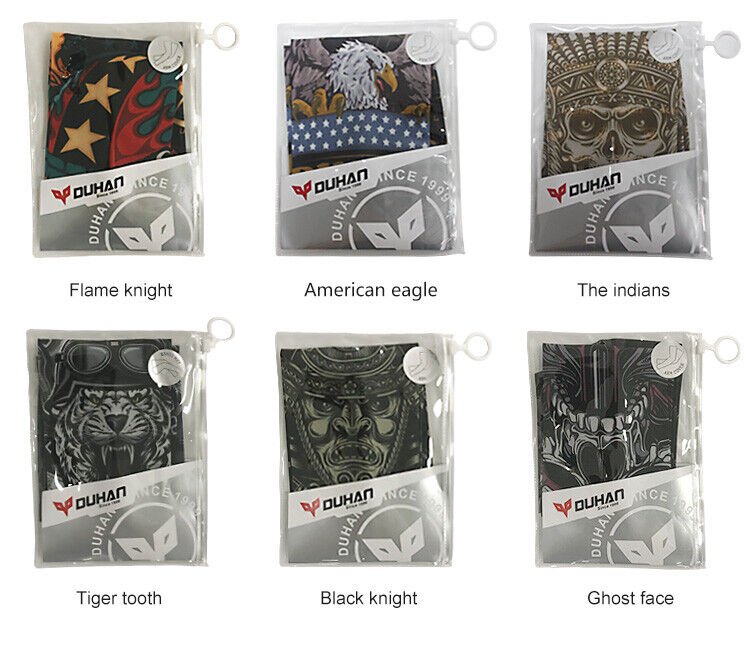 Motorcycle Face Mask Outdoor Riding Sport Face Cover Uv Protection Bandana Face Shield Windproof Cover - KIYOKI