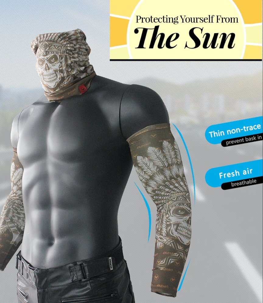 Motorcycle Face Mask Outdoor Riding Sport Face Cover Uv Protection Bandana Face Shield Windproof Cover - KIYOKI