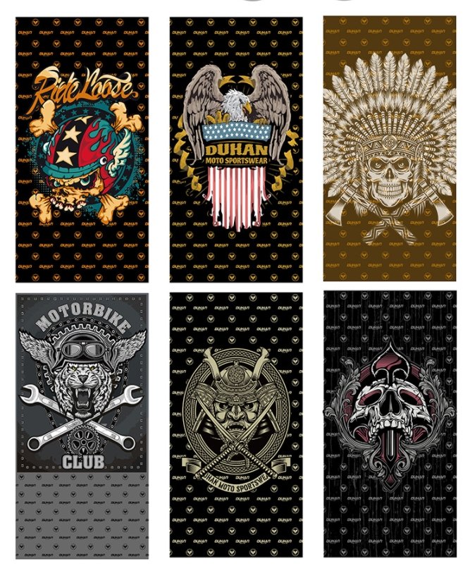 Motorcycle Face Mask Outdoor Riding Sport Face Cover Uv Protection Bandana Face Shield Windproof Cover - KIYOKI