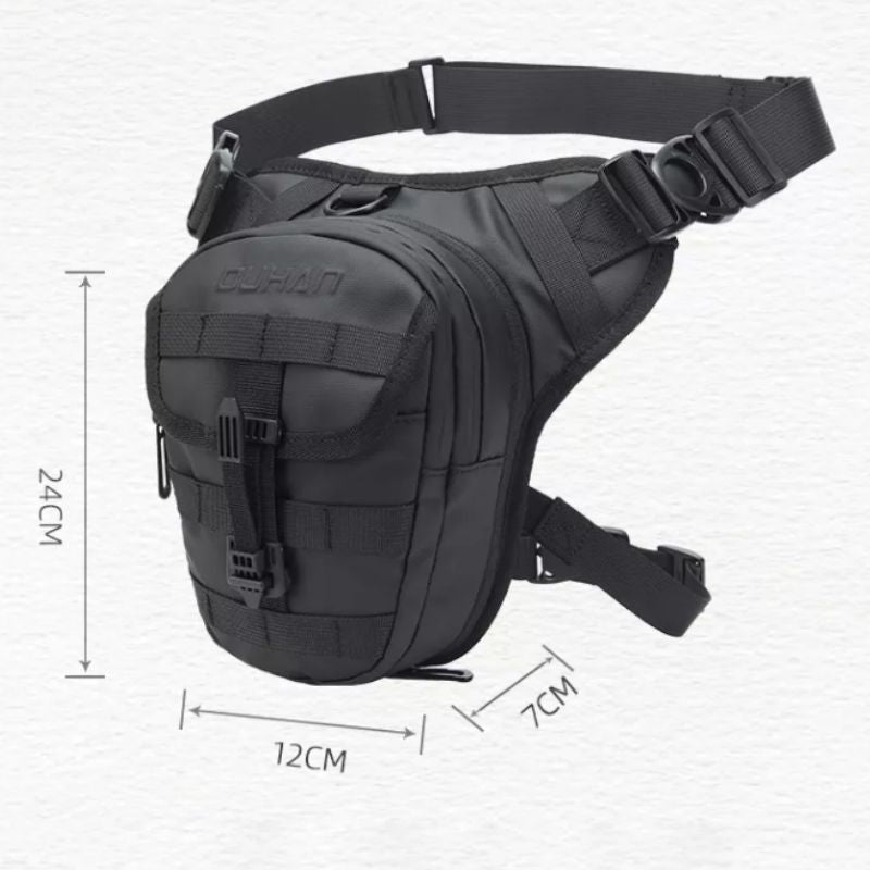 Multi-Use Leg Thigh Outdoor Cycling Pouch Travel Motorcycle Leg Bag Fanny Pack - KIYOKI