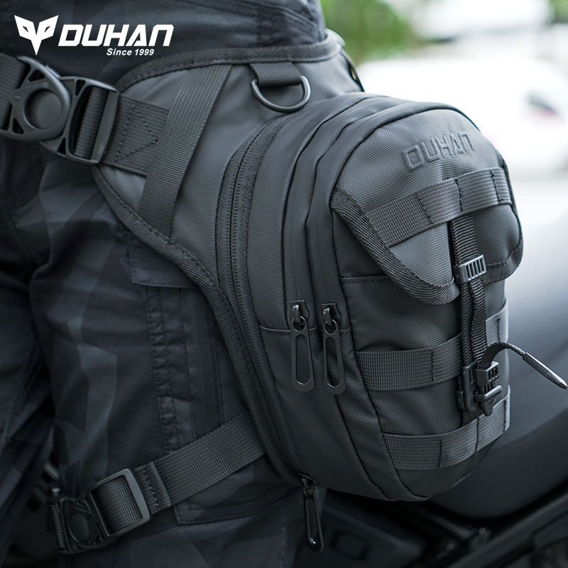 Multi-Use Leg Thigh Outdoor Cycling Pouch Travel Motorcycle Leg Bag Fanny Pack - KIYOKI