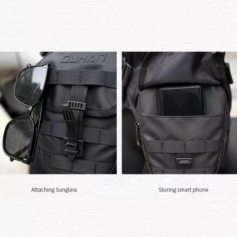 Multi-Use Leg Thigh Outdoor Cycling Pouch Travel Motorcycle Leg Bag Fanny Pack - KIYOKI