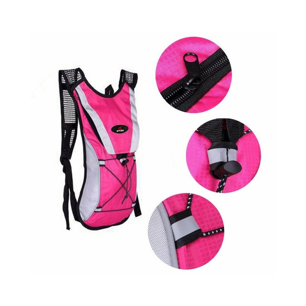 Outdoor Hiking Camping Cycling Running Riding Hydration Pack Backpack+2L Water Bladder - KIYOKI