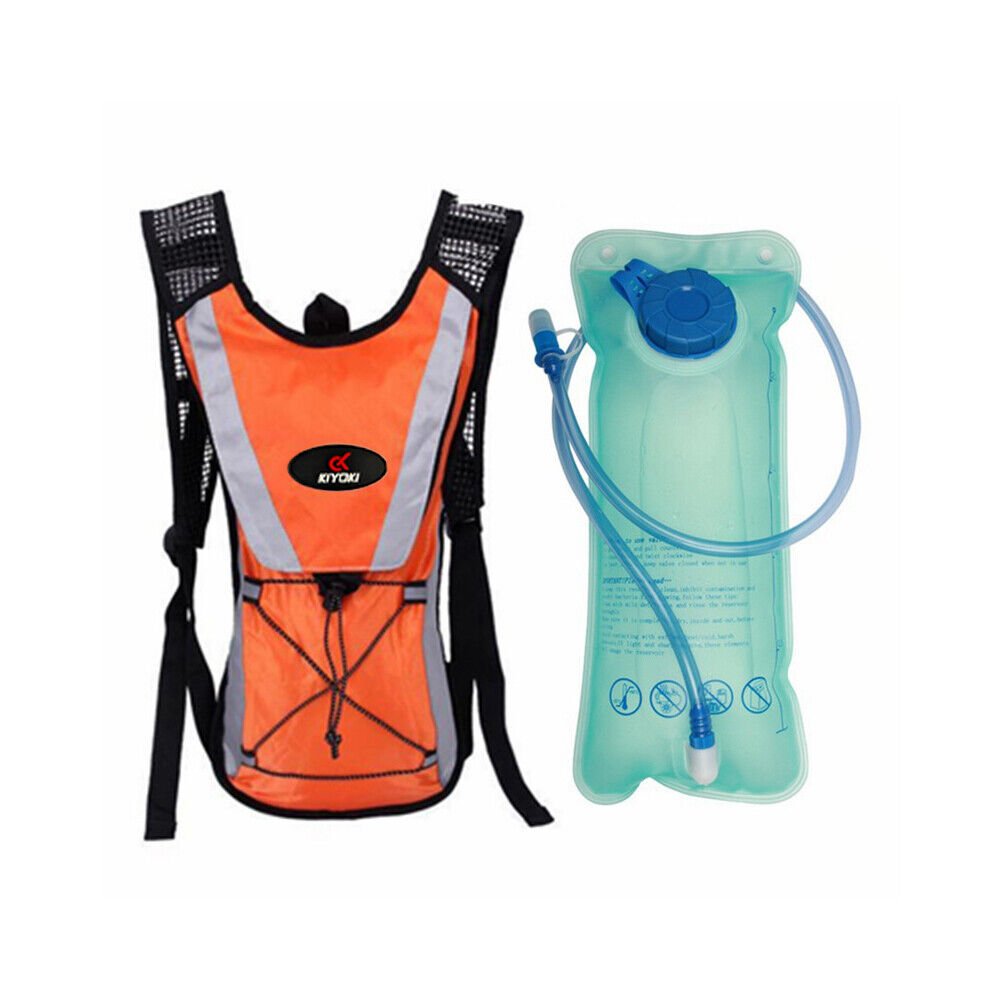 Outdoor Hiking Camping Cycling Running Riding Hydration Pack Backpack+2L Water Bladder - KIYOKI
