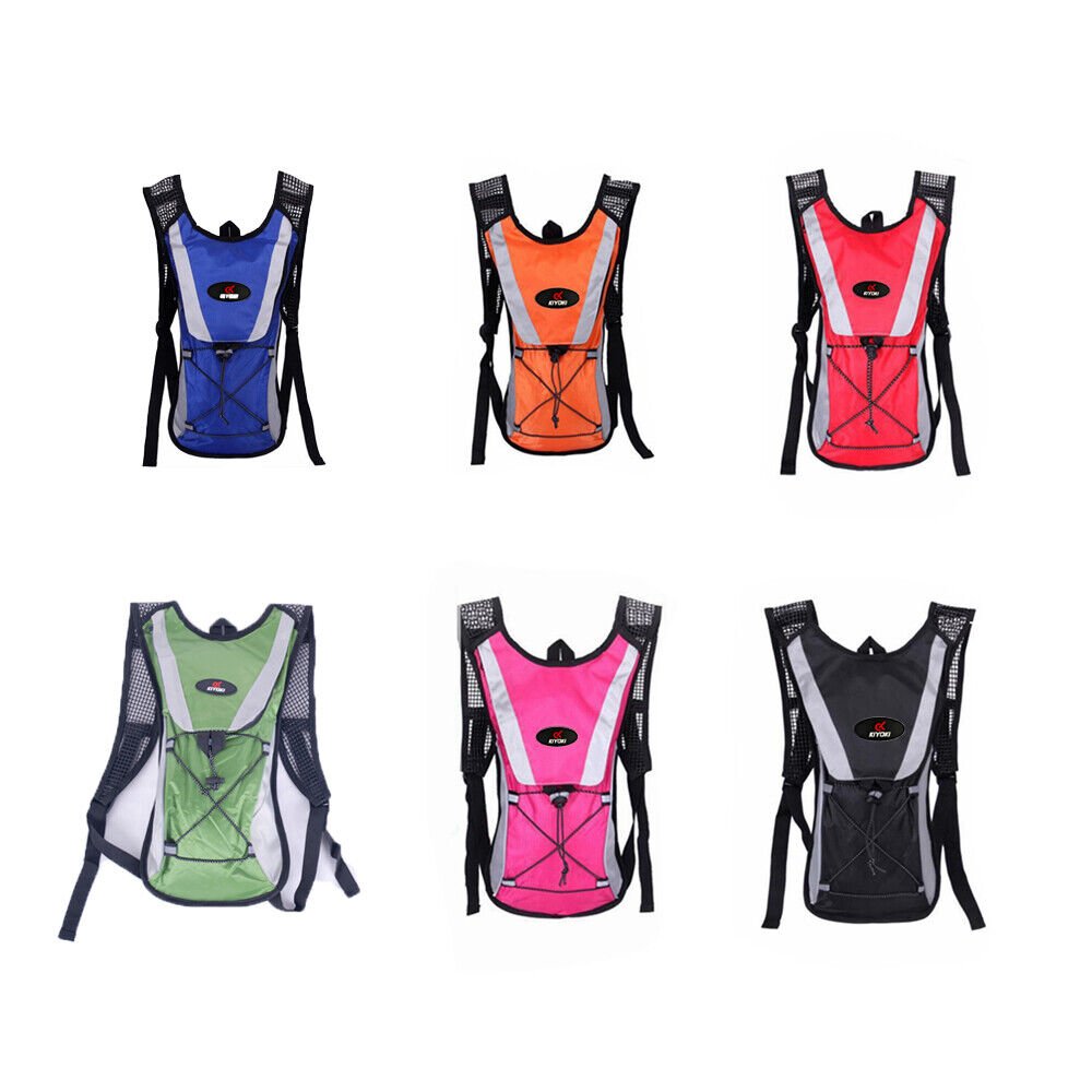 Outdoor Hiking Camping Cycling Running Riding Hydration Pack Backpack+2L Water Bladder - KIYOKI
