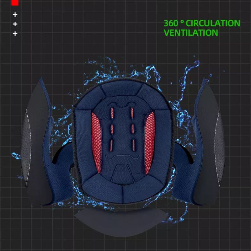 Smart Motorcycle Helmet Shell Packing Face PCS Plastic Color Double Support Safety ABS - KIYOKI