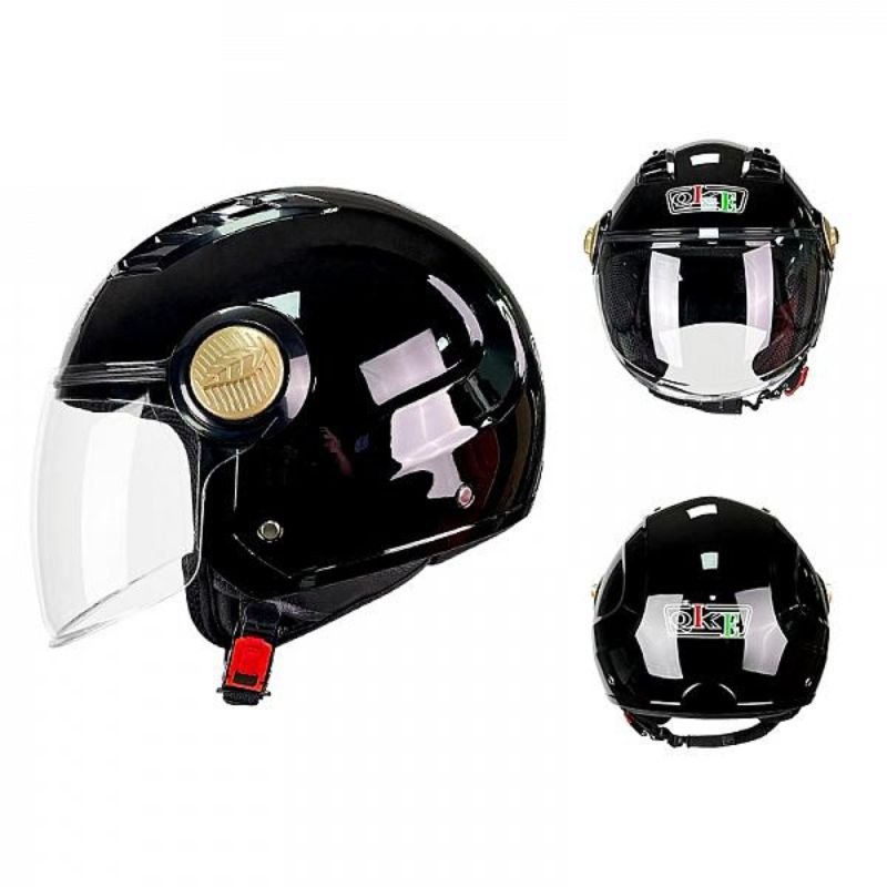 Smart Motorcycle Helmet Shell Packing Face PCS Plastic Color Double Support Safety ABS - KIYOKI