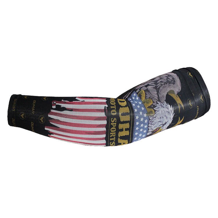 Summer Sport Riding Arm Sleeves Stretch Sun Protection Covers Motorcycle Riding Arm Covers - KIYOKI