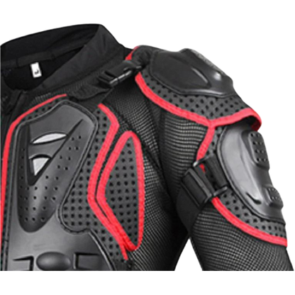 KIYOKI Unisex Motorcycle Riding Body Protection Armour Elastic Breathable Jacket Protection Safe