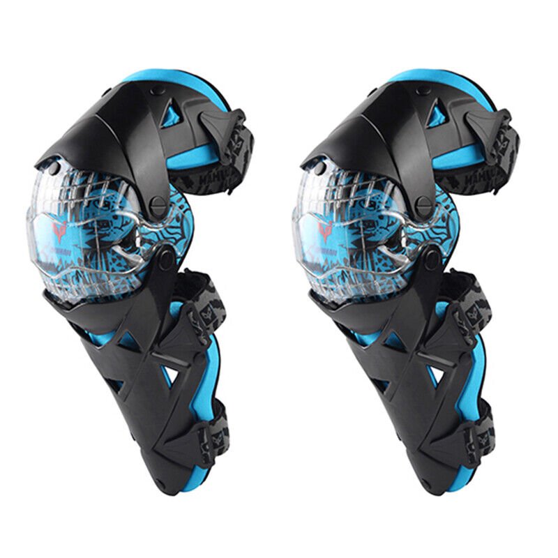 Adult Motorcycle Elbow Knee Pads Motorbike Armour Knee Protector Shin Guards - KIYOKI
