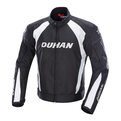 DUHAN Men Motorcycle Riding Jacket Waterproof Jacket CE Armour Warm Liner Body Protection - KIYOKI