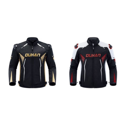 DUHAN Motorbike Jacket Net mesh biker Jackets Motorcycle &amp; Auto Riding Wear Men Net Mesh Motorbike Jacket - KIYOKI
