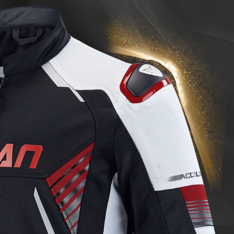 DUHAN Motorbike Jacket Net mesh biker Jackets Motorcycle &amp; Auto Riding Wear Men Net Mesh Motorbike Jacket - KIYOKI