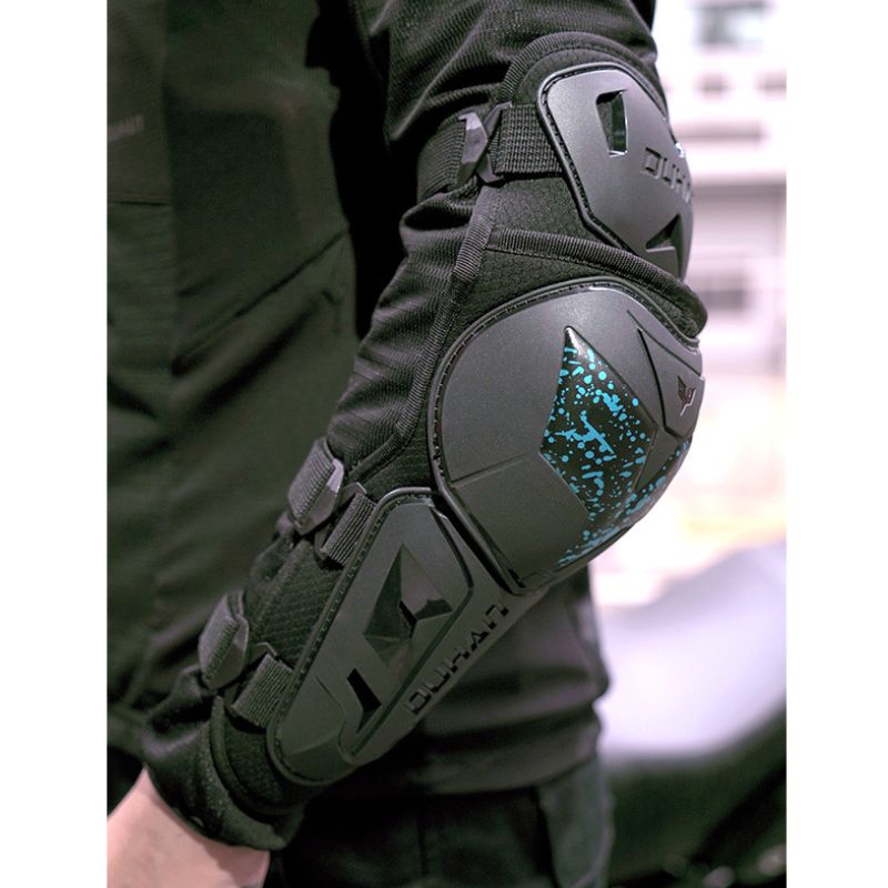 DUHAN Motorcycle Knee and Elbow Protector Sleeve Mens Motorcycle Armor for Motocross and Extreme Sports - KIYOKI