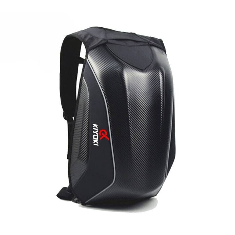 Fashion Waterproof Motorcycle Backpack Helmet Laptop Motorbike Riding Luggage - KIYOKI