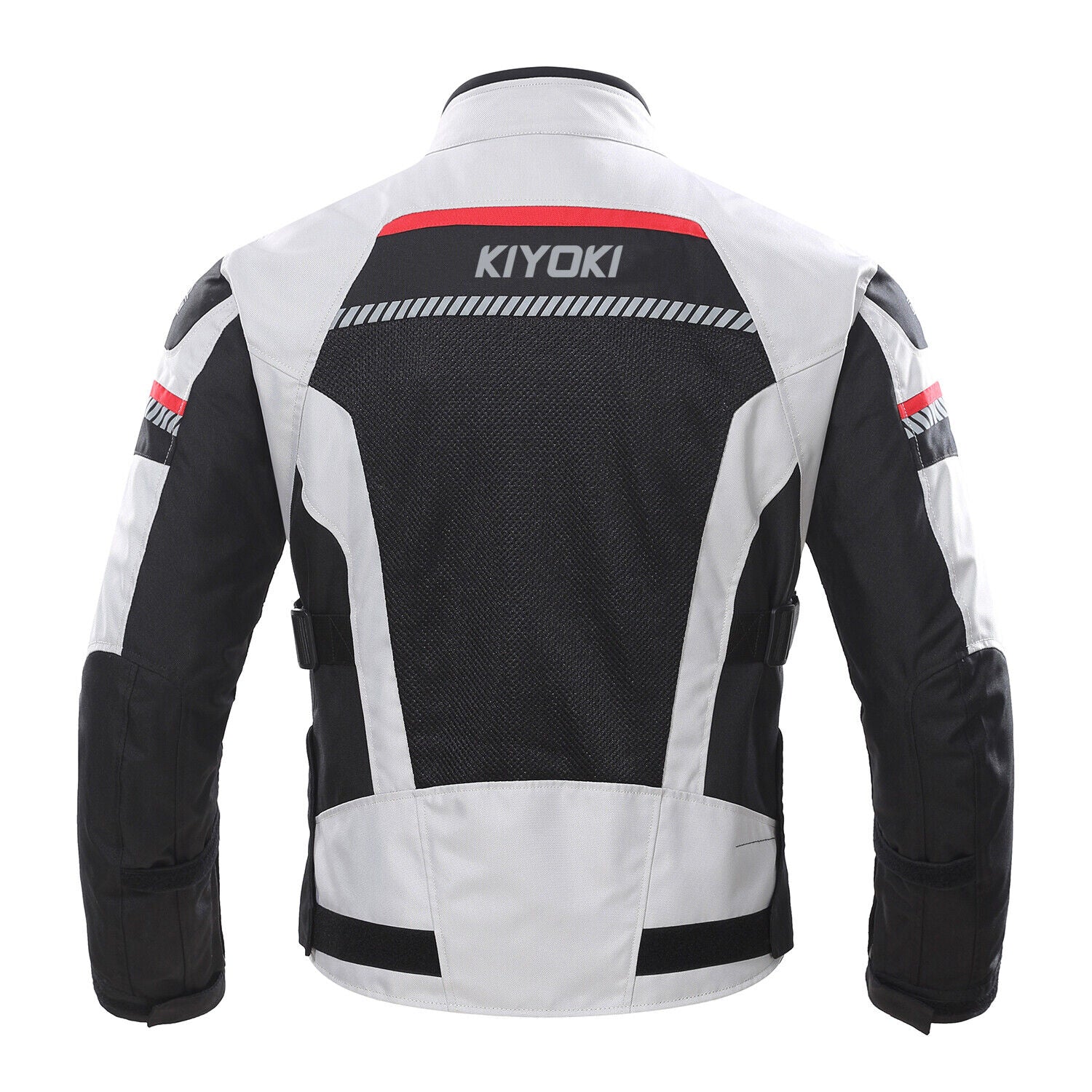 KIYOKI Summer Breathable Mesh Motorcycle Riding Jacket CE Armored Body Protection - KIYOKI