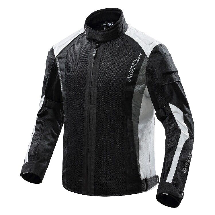 Men Breathable Net Mesh Breathable Textile Summer Motorcycle Body Protective Riding Jacket - KIYOKI