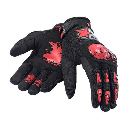 Motorcycle Gloves Touch Screen Motorbike Gloves Microfiber Riding Protection AU - KIYOKI