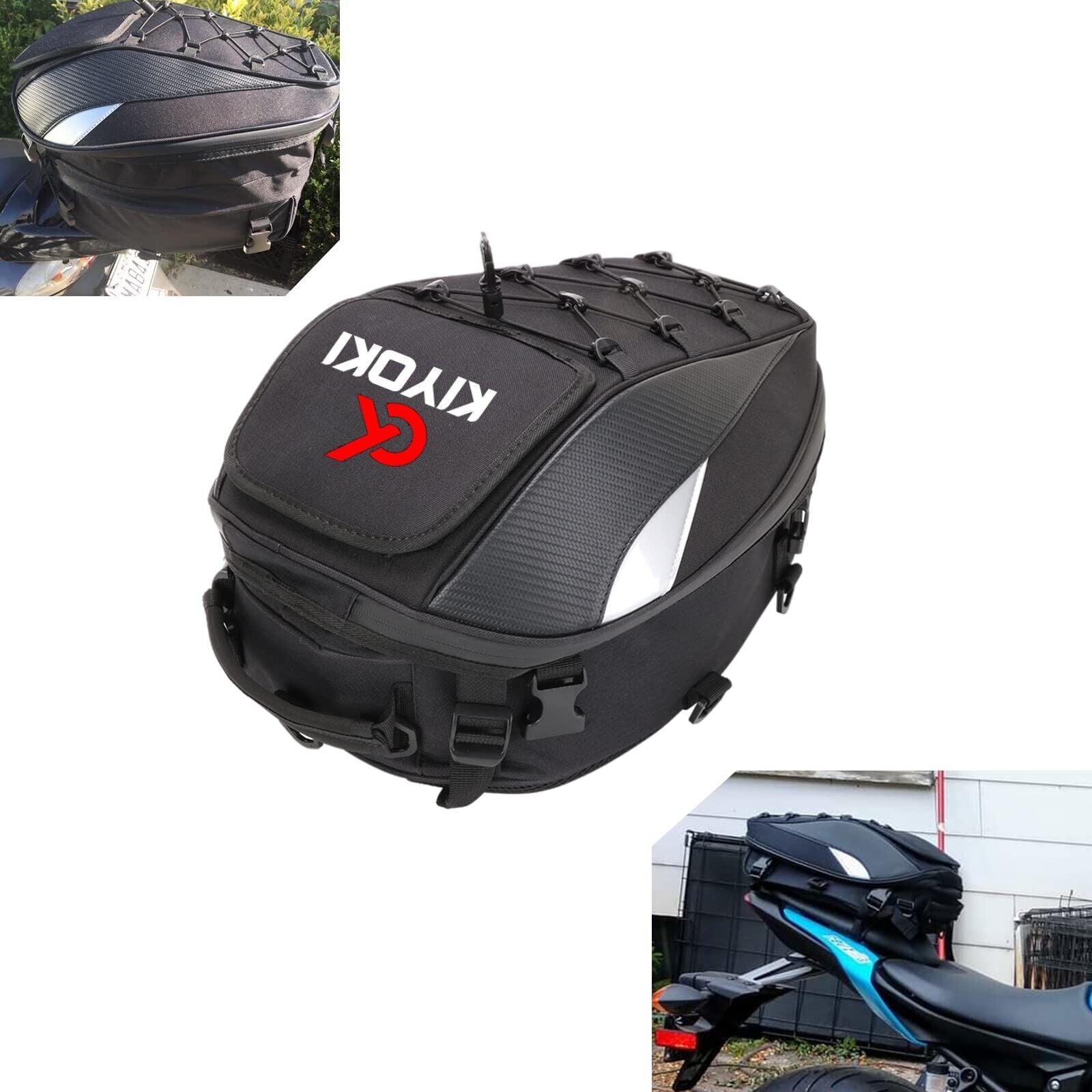 Motorcycle tail bag outlet backpack