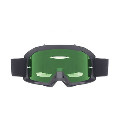 Vintage Motorcycle Off-Road Protective Goggles for Outdoor Riding with Peel-off Film - KIYOKI
