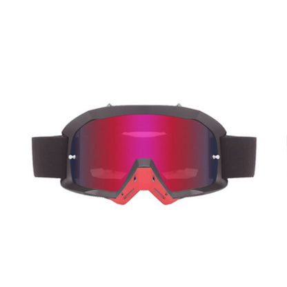 Vintage Motorcycle Off-Road Protective Goggles for Outdoor Riding with Peel-off Film - KIYOKI